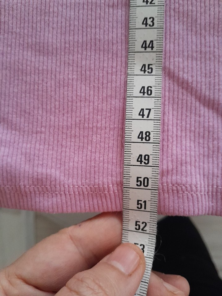 Pembe Fırfırlı Kız Çocuk Tişört - Görsel 4