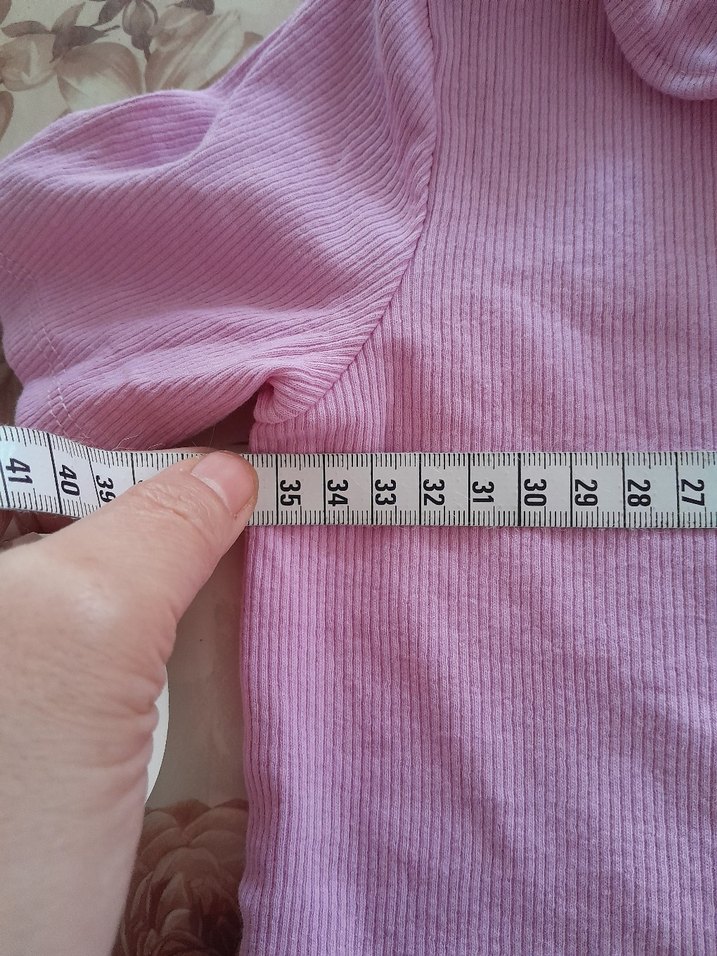 Pembe Fırfırlı Kız Çocuk Tişört - Görsel 3