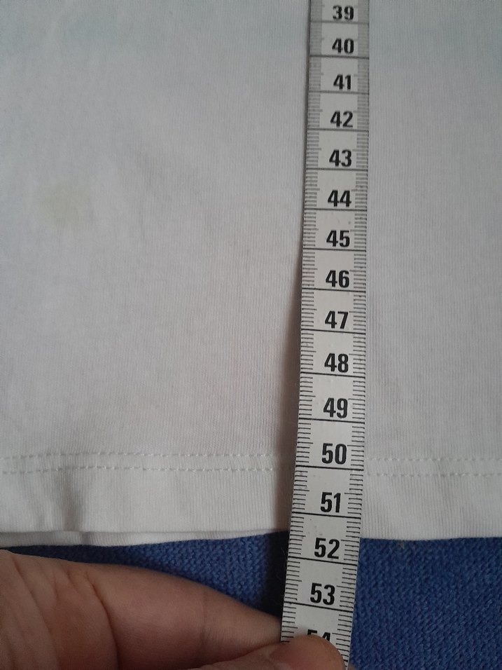 Kız Çocuk Beyaz Baskılı Tişört - Görsel 4