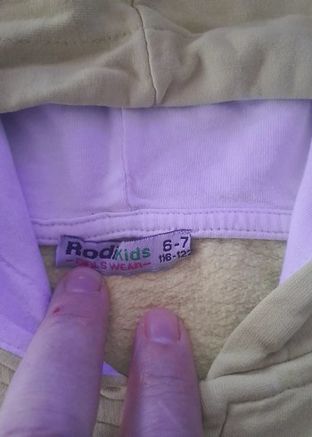 Sarı Kapüşonlu Erkek Çocuk Sweatshirt - Görsel 2