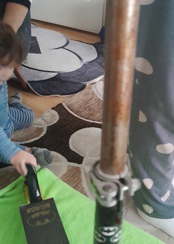 Renkli Yeşil Çocuk Scooter'ı - Görsel 8