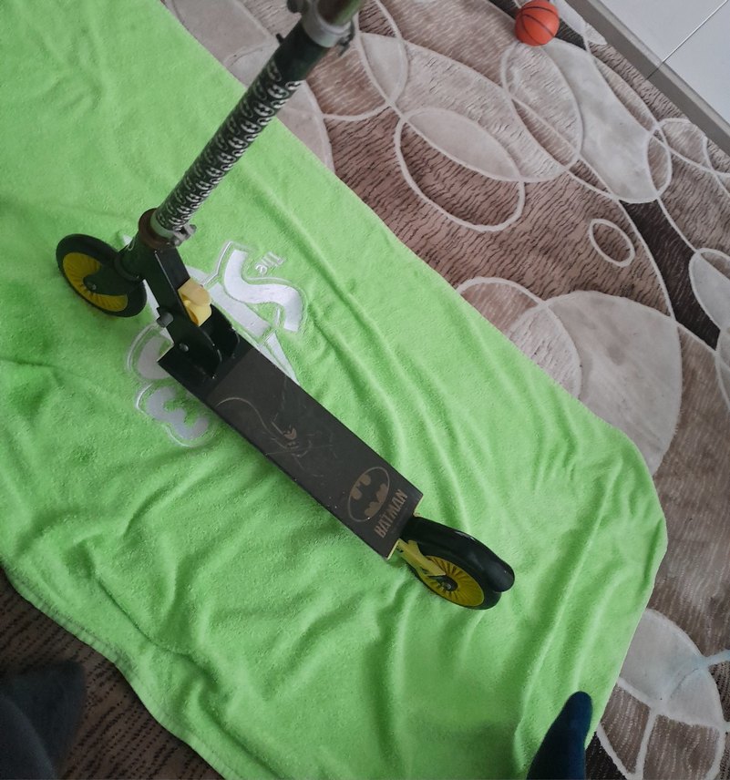 Renkli Yeşil Çocuk Scooter'ı - Görsel 2