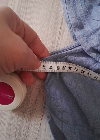 Kadın Gri Keten Mini Tulum - Görsel 3