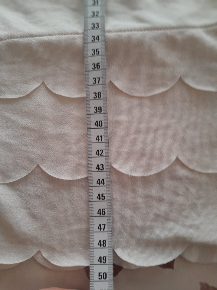 Pamuklu Beyaz Kolsuz  Bluz - Görsel 3