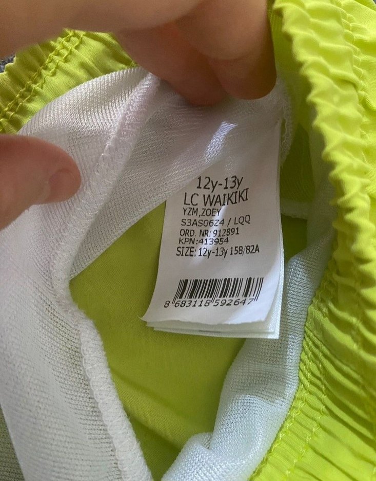 Sarı Mini Erkek Deniz Şortu - Görsel 3