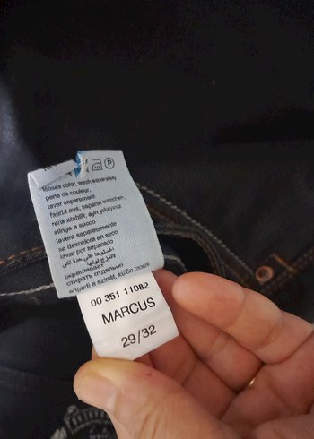 Erkek Siyah Regular Fit Kot Pantolon - Görsel 5