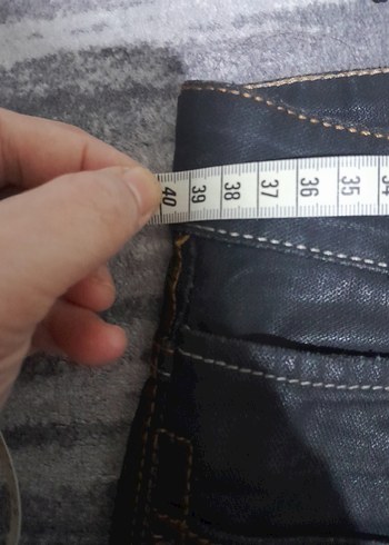 Erkek Siyah Regular Fit Kot Pantolon - Görsel 7