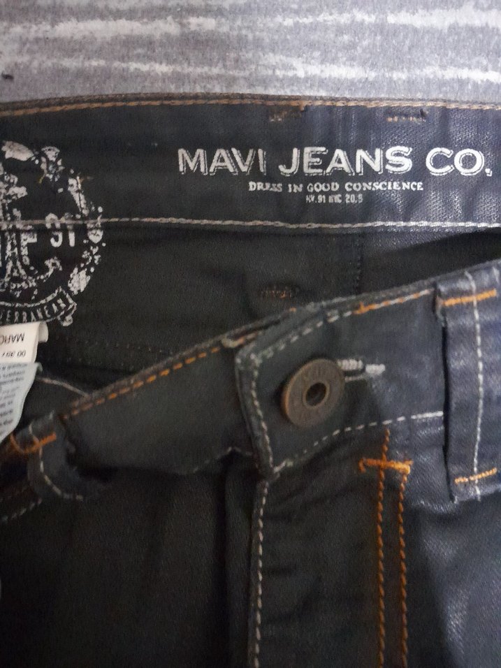 Erkek Siyah Regular Fit Kot Pantolon - Görsel 2