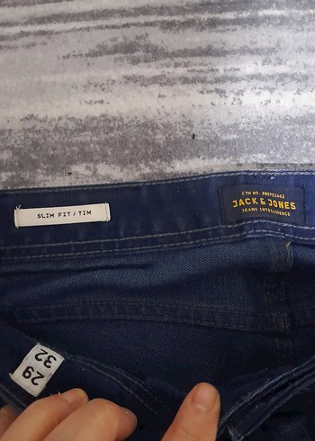 Erkek Lacivert Normal Kesim Kot Pantolon - Görsel 6