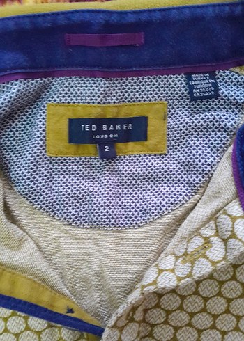 Sarı Düğmeli Erkek Polo Tişört - Görsel 2