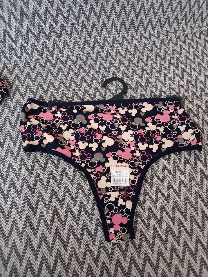 Çok Renkli Baskılı Kadın Külot Seti 3×l - Görsel 2