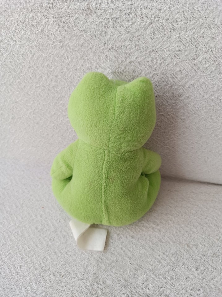 Renkli Yeşil Kurbağa Peluş Oyuncak - Görsel 2