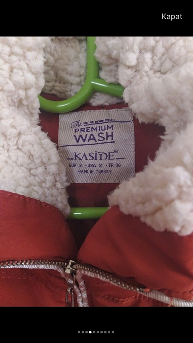 Fermuarlı Kadın Mont - Görsel 5