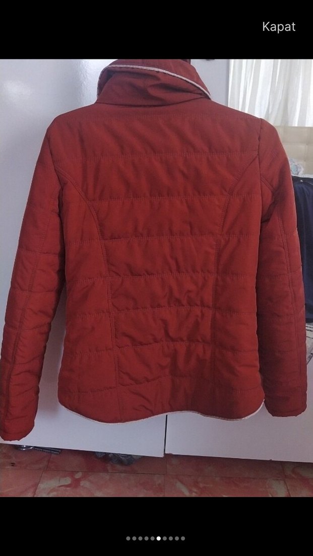 Fermuarlı Kadın Mont - Görsel 2