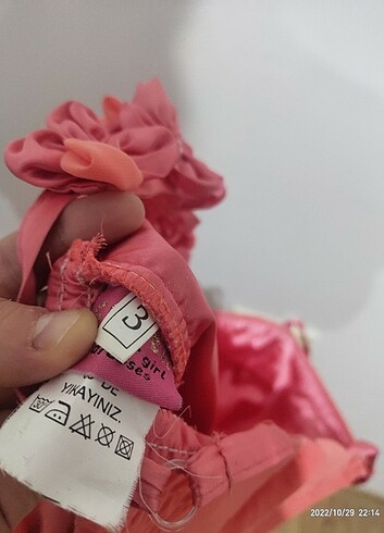 xs Beden pembe Renk Kız çocuk abiye
