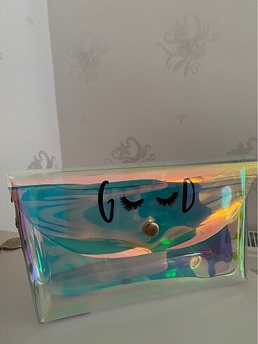 Hologram Makyaj Çantası