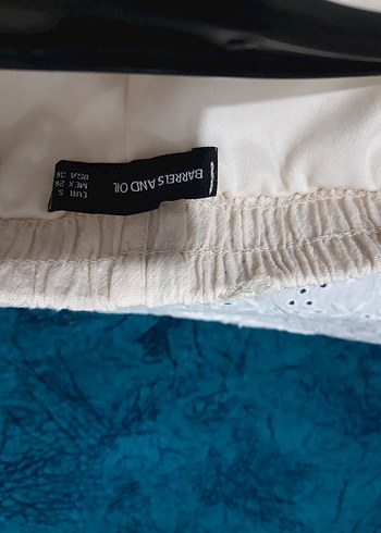 Uzun Keten Hamile Bohem Tunik - Görsel 6