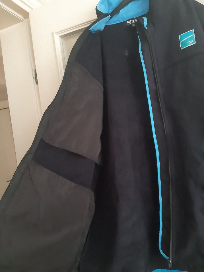 Erkek Lacivert Fermuarlı İnce Ceket - Görsel 3