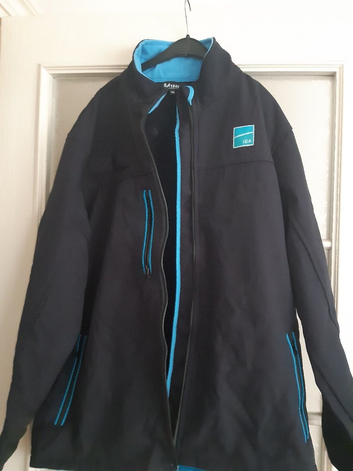 Erkek Lacivert Fermuarlı İnce Ceket - Görsel 2