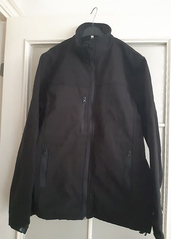 erkek Siyah Fermuarlı Yüksek Yakalı Ceket - Görsel 2