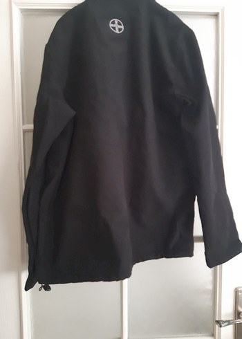 erkek Siyah Fermuarlı Yüksek Yakalı Ceket - Görsel 7