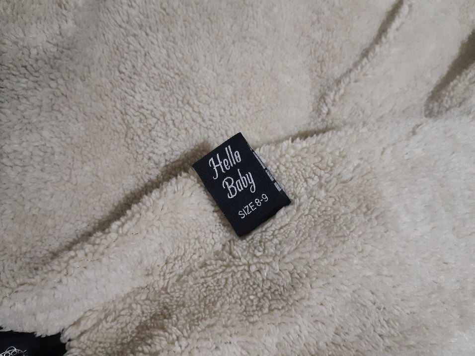 Sokak Stili Kürklü Siyah çocuk Kışlık Mont - Görsel 5