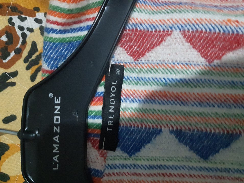 Bohem Çok Renkli  Kadın ceket - Görsel 4