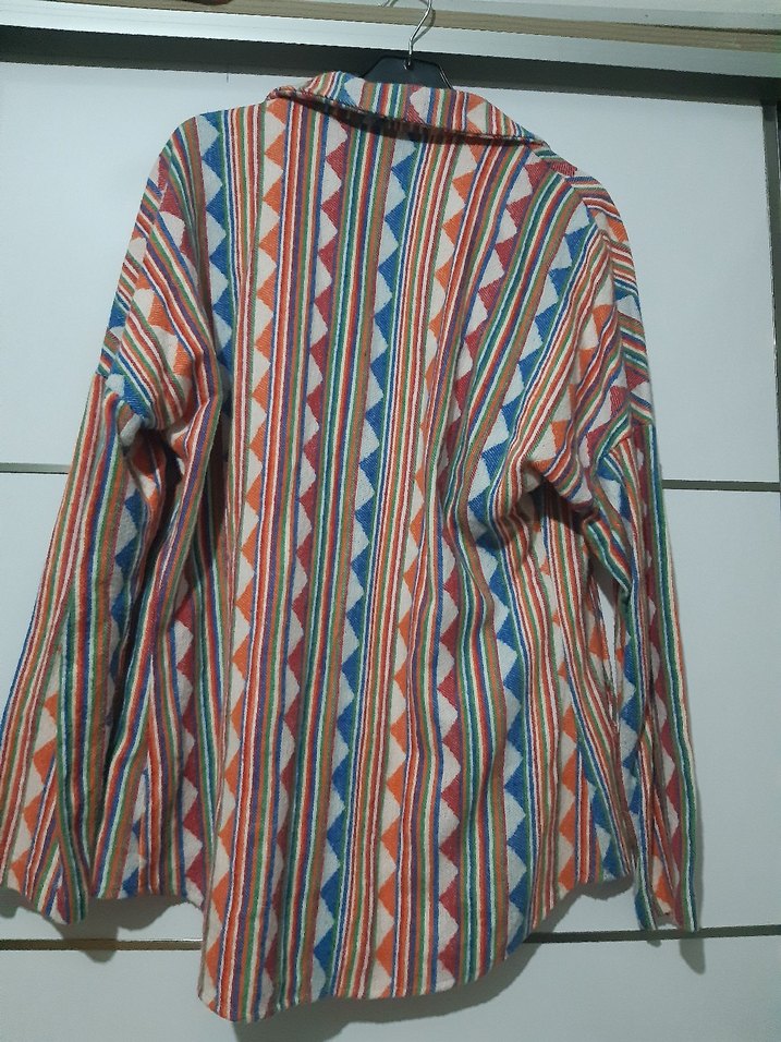 Bohem Çok Renkli  Kadın ceket - Görsel 3