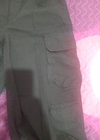 siyah paraşüt kargo Kadın Pantolon - Görsel 2