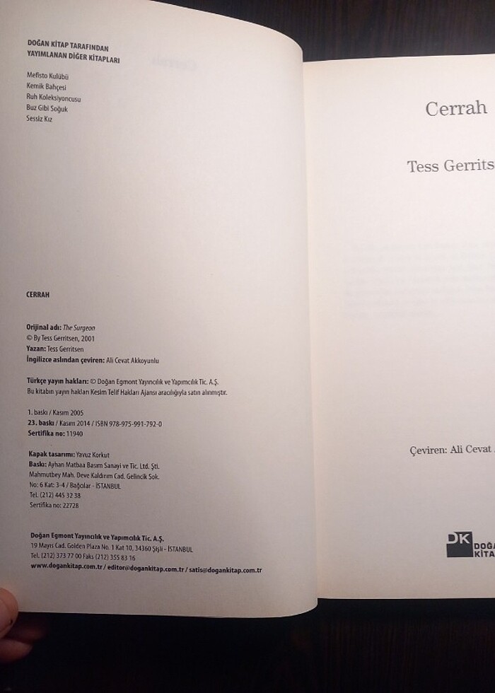 Tess Gerritsen  - Görsel 3