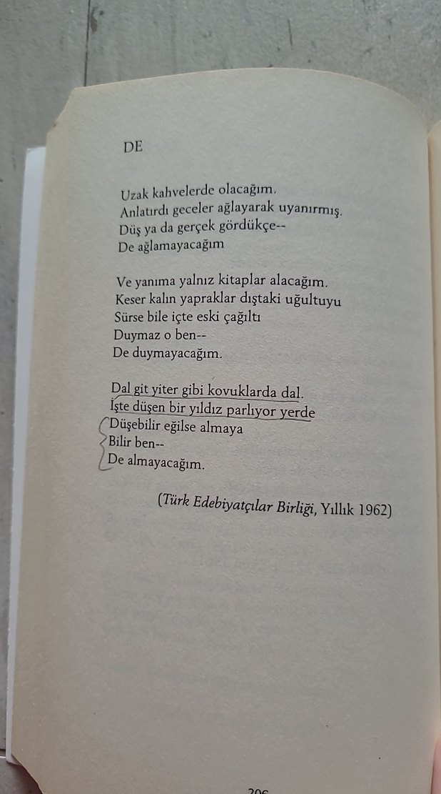 Sevgilerde - Behçet Necatigil Şiir Kitabı - Görsel 3