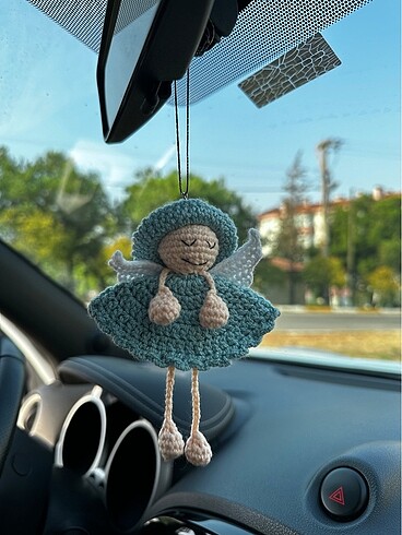  Amigurumi Anahtarlık Melek