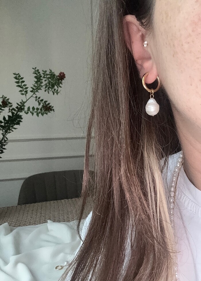 İnci küpe - Görsel 5