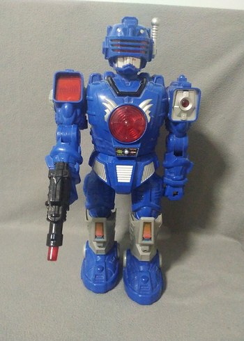 Mavi Hareketli Robot - Görsel 2