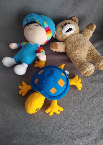 Beden Renkli Peluş Oyuncak Seti