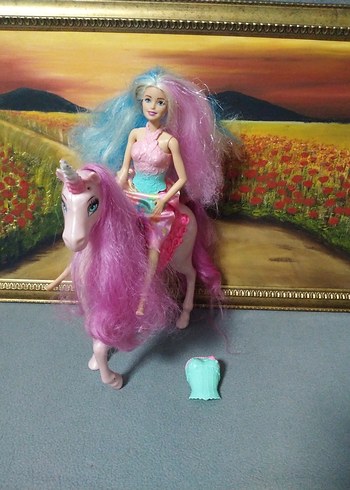 Barbie ve  Unicorn Seti - Görsel 6
