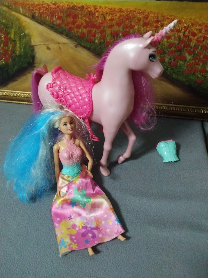 Barbie ve  Unicorn Seti - Görsel 3