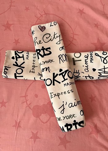 İkili Yazılı Dekoratif Yastık Kılıfı - Görsel 8