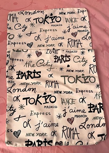 İkili Yazılı Dekoratif Yastık Kılıfı - Görsel 5