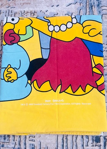 Simpsons Pamuklu Nevresim - Görsel 3