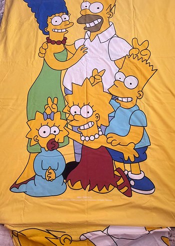 Simpsons Pamuklu Nevresim - Görsel 5
