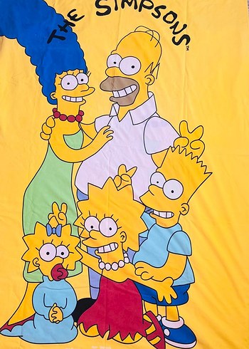 Simpsons Pamuklu Nevresim - Görsel 2