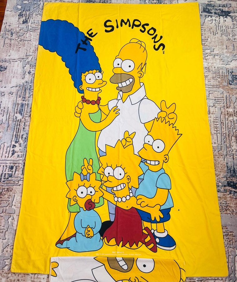 Simpsons Pamuklu Nevresim - Görsel 4