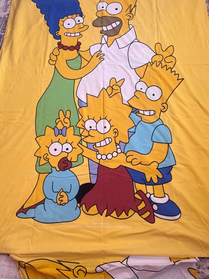 Simpsons Pamuklu Nevresim - Görsel 5