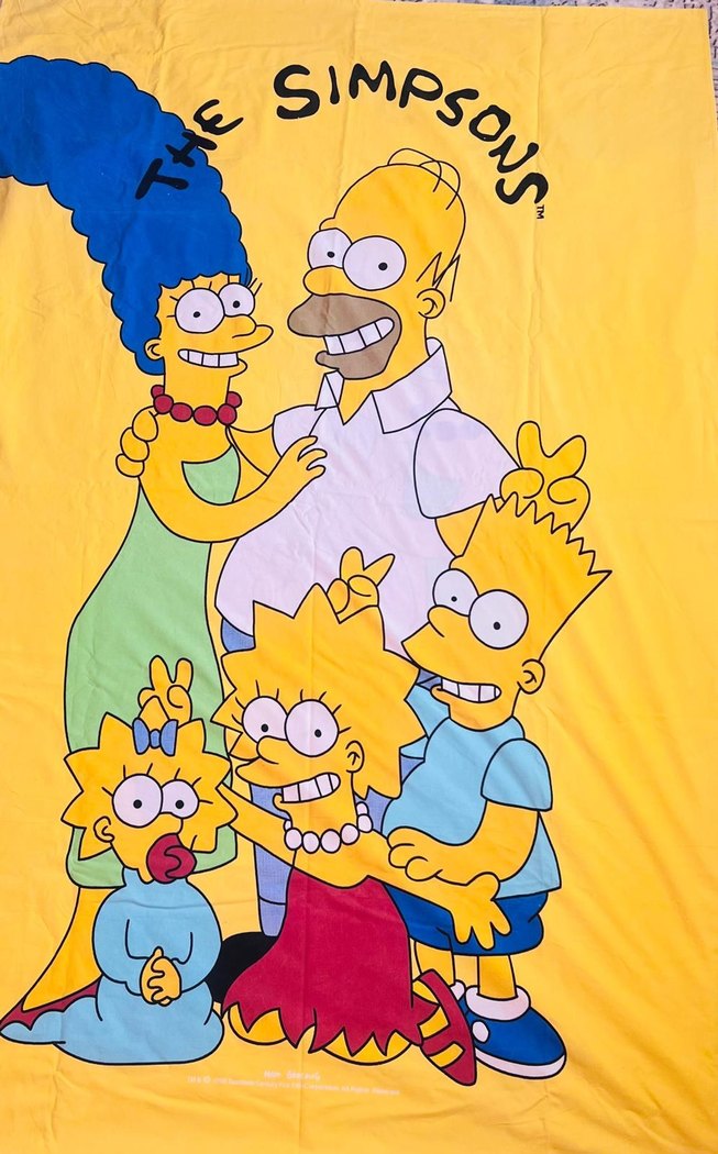 Simpsons Pamuklu Nevresim - Görsel 2