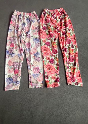 Çiçek Desenli Renkli Kız Alt - Görsel 2