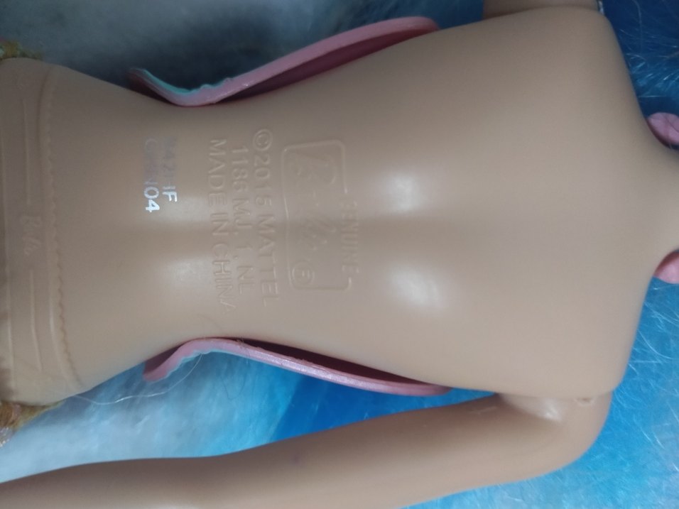 Rengarenk Saçlı Barbie Bebek - Görsel 4