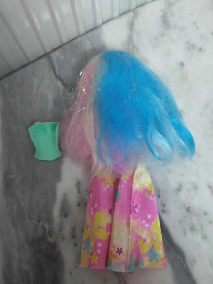 Rengarenk Saçlı Barbie Bebek - Görsel 5