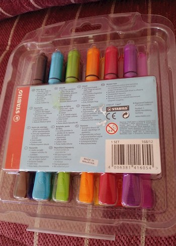 Stabilo 12 Renk Fosforlu Kalem Seti - Görsel 4