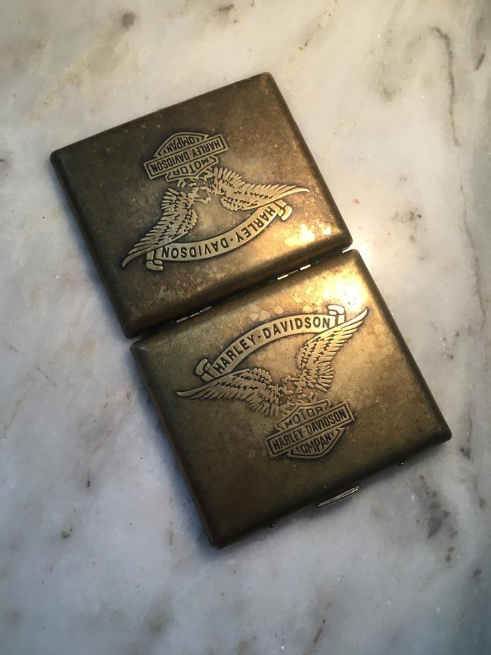 Harley-Davidson Vintage Tabaka - Görsel 5